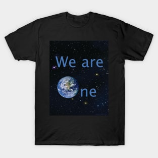 we are one world T-Shirt